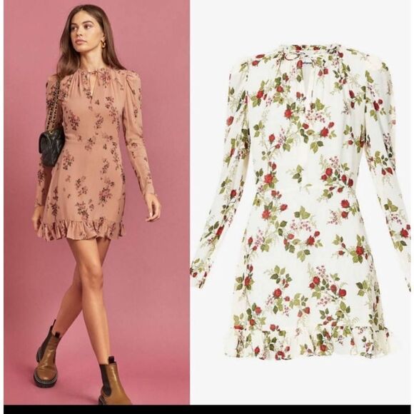 Reformation Marcy dress in Regency sz 2 - Picture 1 of 5